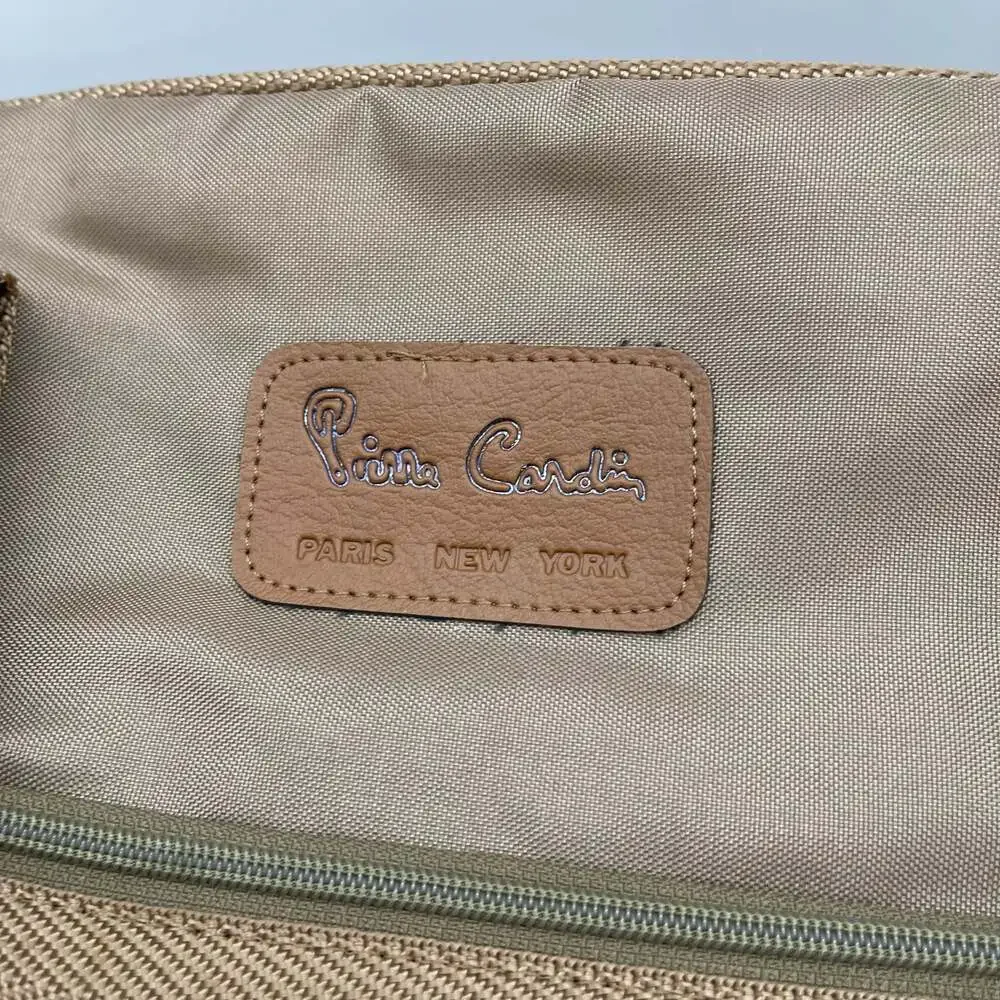 Vintage Pierre Cardin Butter Scotch Nylon Duffle Travel Weekend Bag By Henry Ros